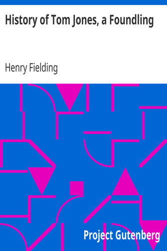 History of Tom Jones, a Foundling Cover