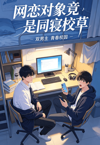 网恋对象竟是同寝校草 Cover